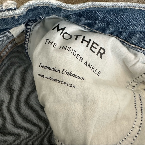 MOTHER Superior The Insider Ankle Jean in Destination Unknown - Picture 7 of 10